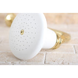 Victorian 5-1/8-Inch Round Raindrop Ceramic Shower Head
