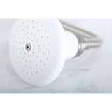 Victorian 5-1/8-Inch Round Raindrop Ceramic Shower Head