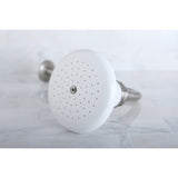 Victorian 5-1/8-Inch Round Raindrop Ceramic Shower Head with 12-Inch Shower Arm Combo