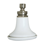 Victorian 5-1/8-Inch Round Raindrop Ceramic Shower Head
