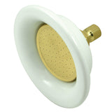 Victorian 6-1/4 Inch Ceramic Shower Head