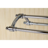 Edenscape 36-Inch Freestanding Pedestal 3-Tier Towel Rack