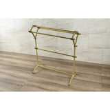Edenscape 33-3/8 Inch Freestanding Pedestal 3-Tier Y-Type Towel Rack