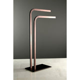 Edenscape 31-Inch Freestanding Pedestal 2-Tier L-Shape Towel Rack
