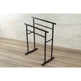 Edenscape 32-Inch Freestanding Pedestal 4-Tier Towel Rack