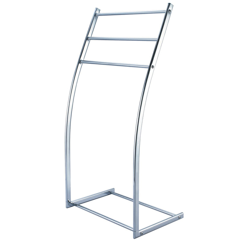 Edenscape 34-Inch Freestanding Pedestal 3-Tier Towel Rack