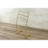 Edenscape 34-Inch Freestanding Pedestal 3-Tier Towel Rack