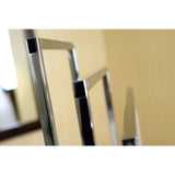 Edenscape 32-15/16 Inch Freestanding Pedestal 3-Tier L-Shaped Corner Towel Rack