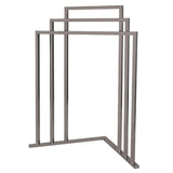 Edenscape 32-15/16 Inch Freestanding Pedestal 3-Tier L-Shaped Corner Towel Rack