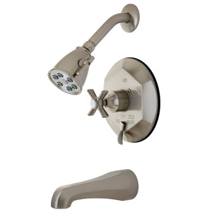 Millennium Two-Handle 3-Hole Wall Mount Tub and Shower Faucet