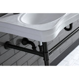 Imperial Stainless Steel Console Sink Legs