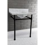 Dreyfuss Stainless Steel Console Sink Legs