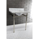 Dreyfuss Stainless Steel Console Sink Legs