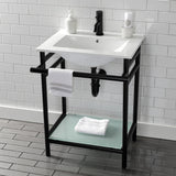 Fauceture 24-Inch Ceramic Console Sink Set