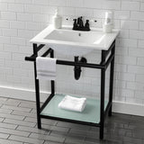 Fauceture 24-Inch Ceramic Console Sink Set