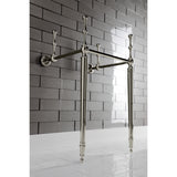 Edwardian Brass Console Sink Legs