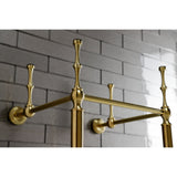 Edwardian Brass Console Sink Legs