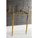 Edwardian Brass Console Sink Legs