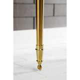 Edwardian Brass Console Sink Legs