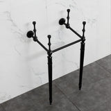 Edwardian Brass Console Sink Legs