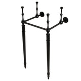 Edwardian Brass Console Sink Legs