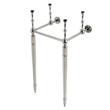 Edwardian Brass Console Sink Legs