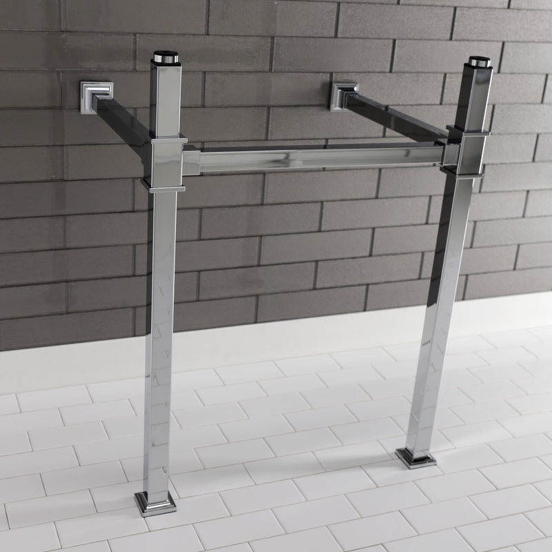 Fauceture Stainless Steel Console Sink Legs