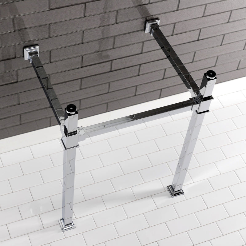 Fauceture Stainless Steel Console Sink Legs