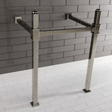 Fauceture 22-Inch Stainless Steel Console Sink Legs