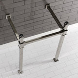 Fauceture Stainless Steel Console Sink Legs