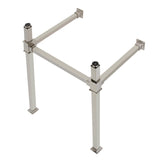 Fauceture Stainless Steel Console Sink Legs