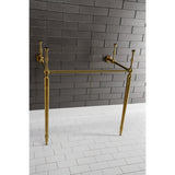 Edwardian Brass Console Sink Legs