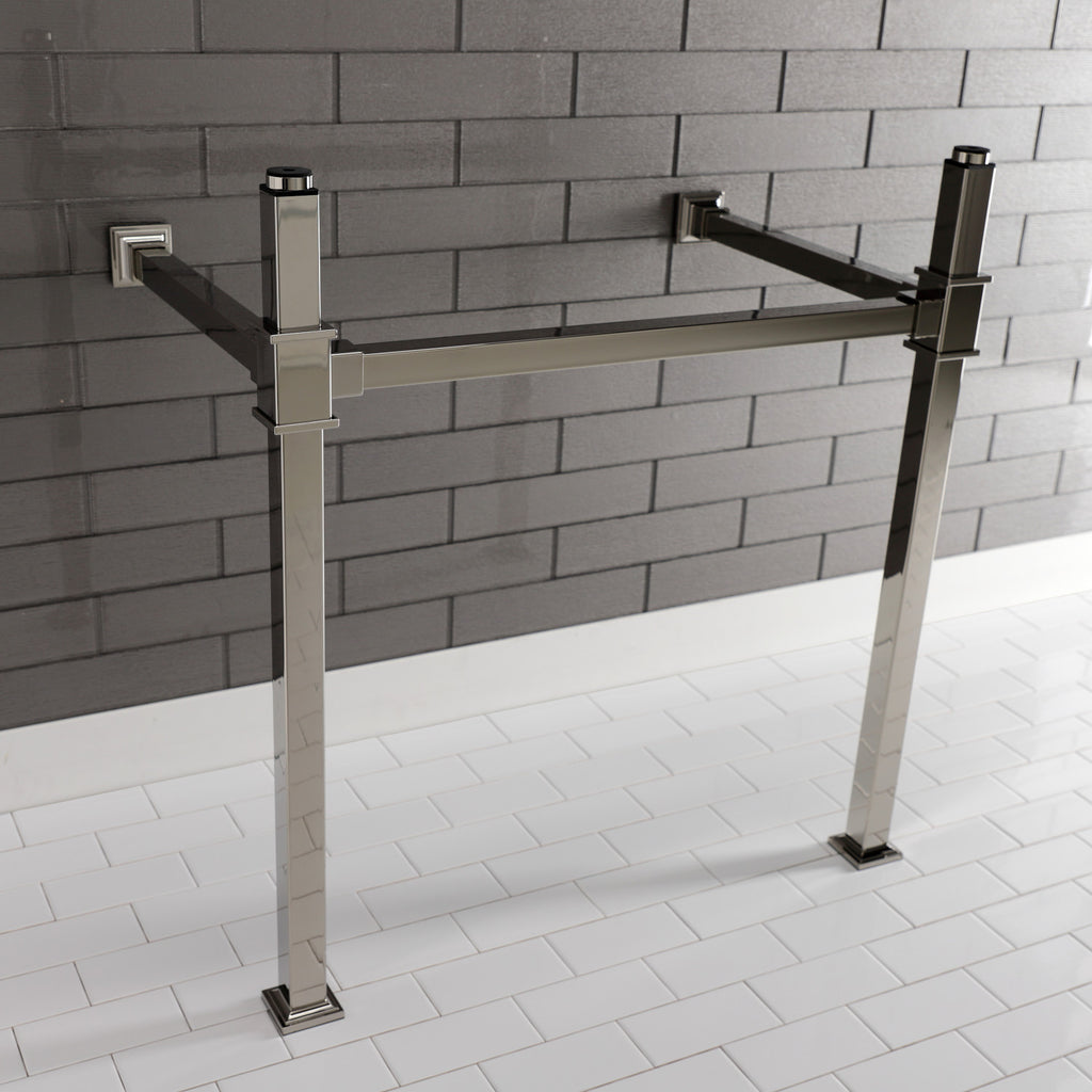 Monarch 28-Inch Stainless Steel Console Sink Legs