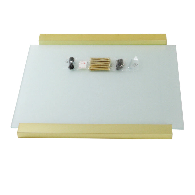 Kingston Commercial Glass Shelf for 25-Inch Console Sink Base