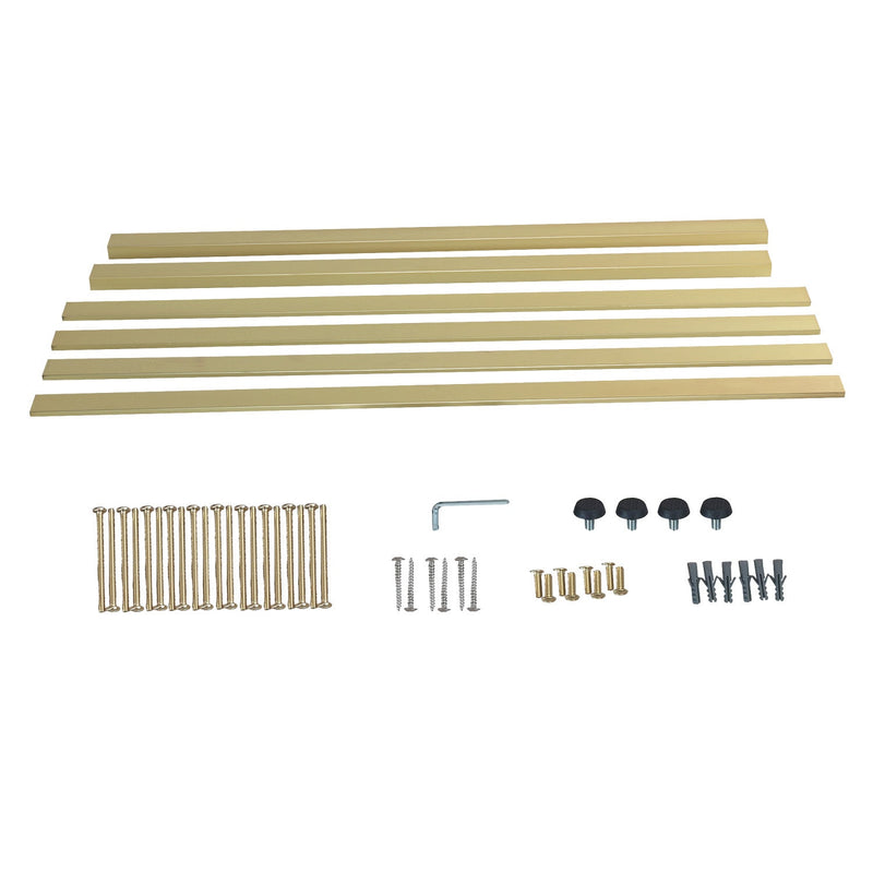 Kingston Commercial Bar Shelf for 49-Inch Console Sink