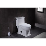 Victorian Single-Flush 1.28 GPF Elongated One-Piece Toilet