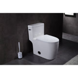 Courtyard Single-Flush 1.28 GPF Elongated One-Piece Toilet