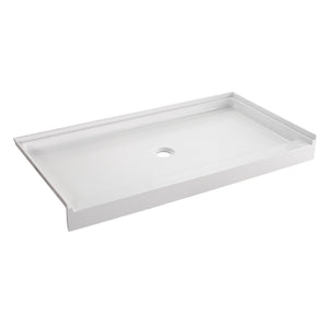 Bonaire 60-Inch x 32-Inch Anti-Skid Acrylic Shower Base with Center Drain