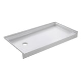 Bonaire 60-Inch x 32-Inch Anti-Skid Acrylic Shower Base with Left Hand Drain