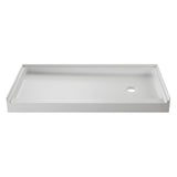 Bonaire 60-Inch x 32-Inch Anti-Skid Acrylic Shower Base with Right Hand Drain