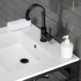 Fauceture 25-Inch Ceramic Console Sink Set