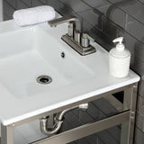 Quadras 25-Inch Ceramic Console Sink Set